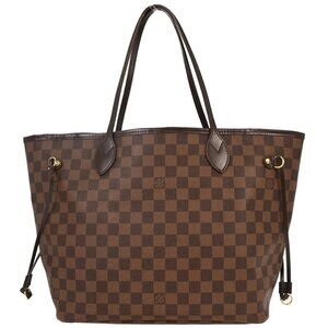 Louis Vuitton Damier Neverfull MM Shoulder Tote Bag N51105 CA4120 155709